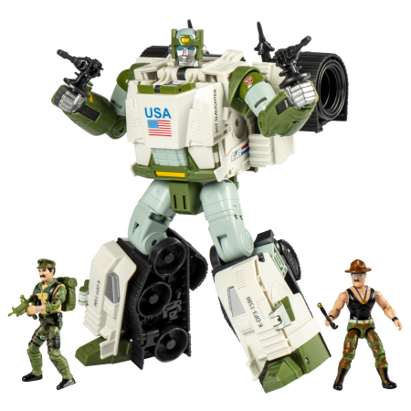 Hasbro Pulse Transformers Collaborative G.I. Joe x Transformers Autobot Kup Triple T