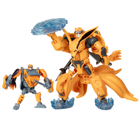 Hasbro Pulse Transformers Collaborative NARUTO SHIPPUDEN x Transformers Kurama and Gamakichi