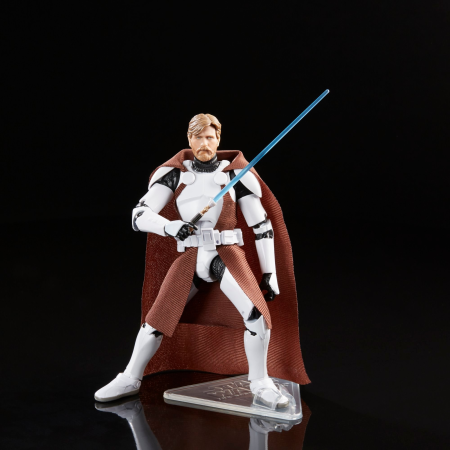 Hasbro Pulse STAR WARS The Black Series 6-inch Clone Commander Obi-Wan Kenobi Exclusive Figure