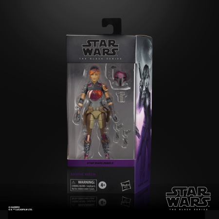 Hasbro Pulse STAR WARS The Black Series Sabine Wren Collectible Action Figure