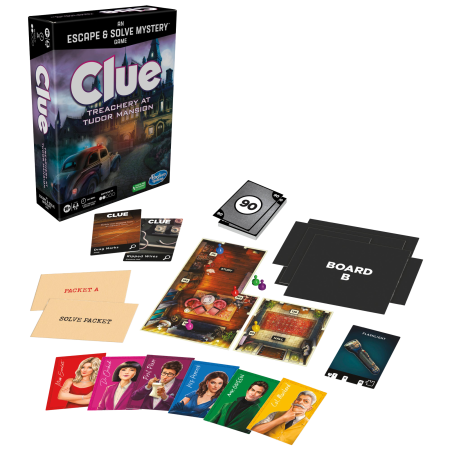 Hasbro Pulse Clue Treachery at Tudor Mansion