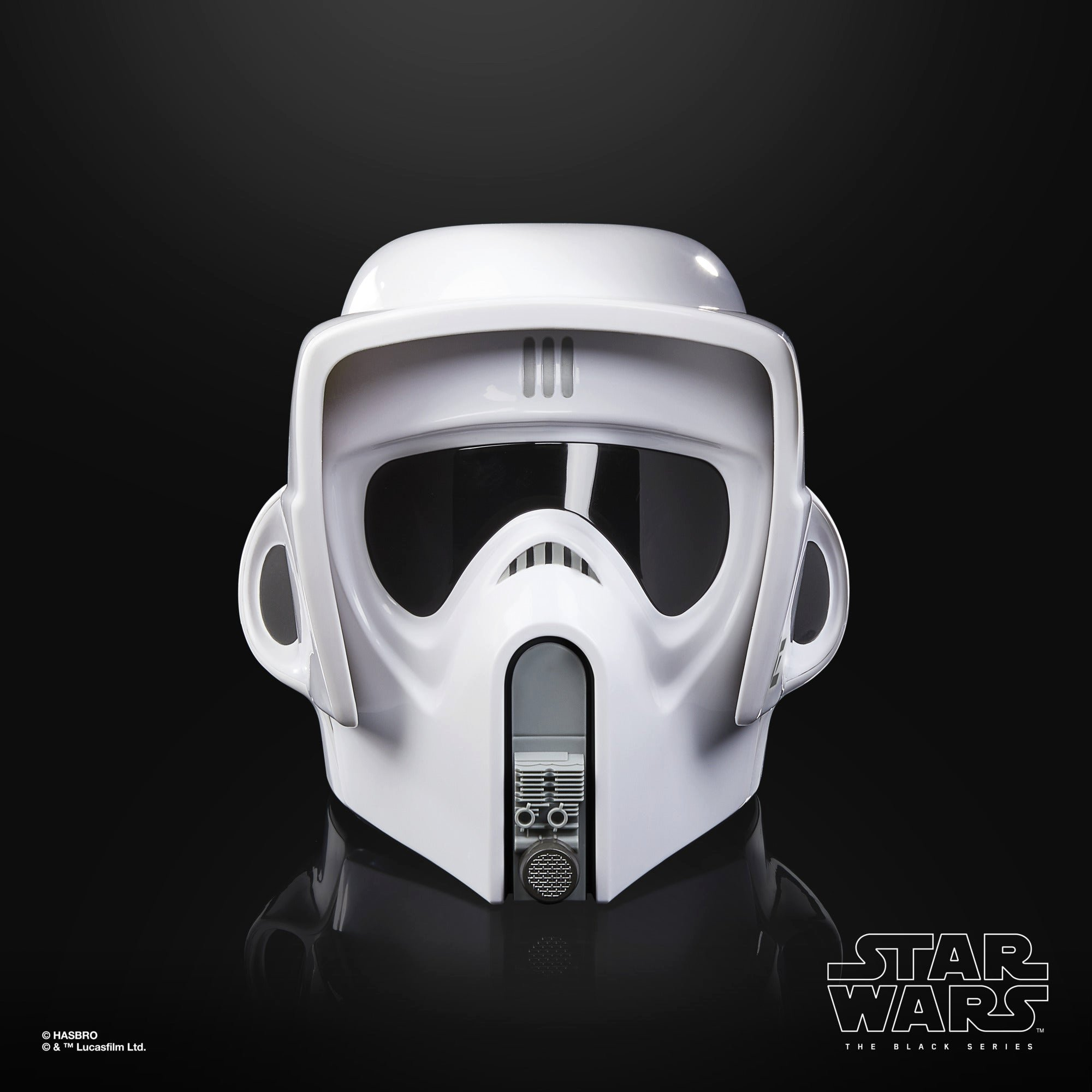 Hasbro Pulse STAR WARS The Black Series Scout Trooper Premium Helmet