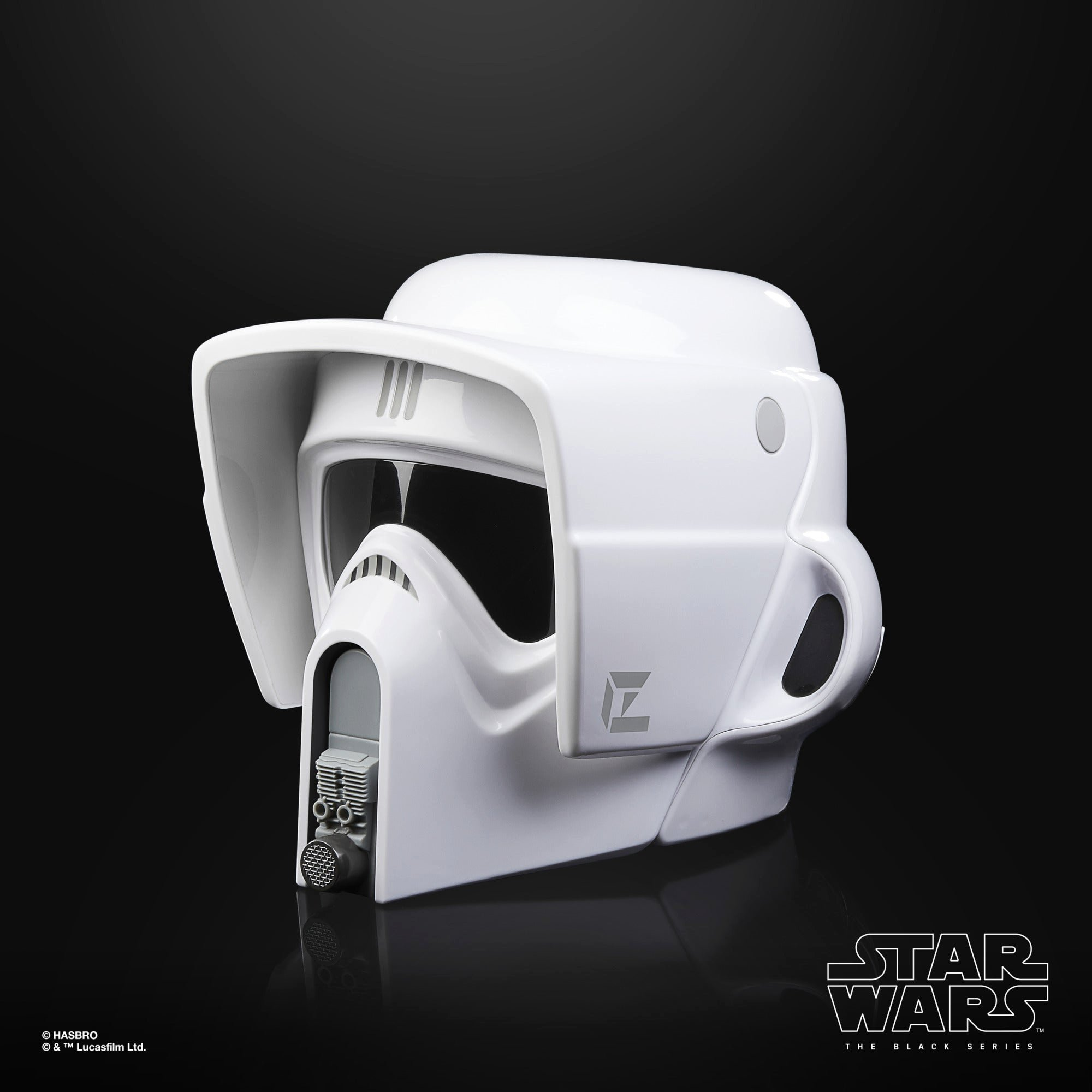 Hasbro Pulse STAR WARS The Black Series Scout Trooper Premium Helmet