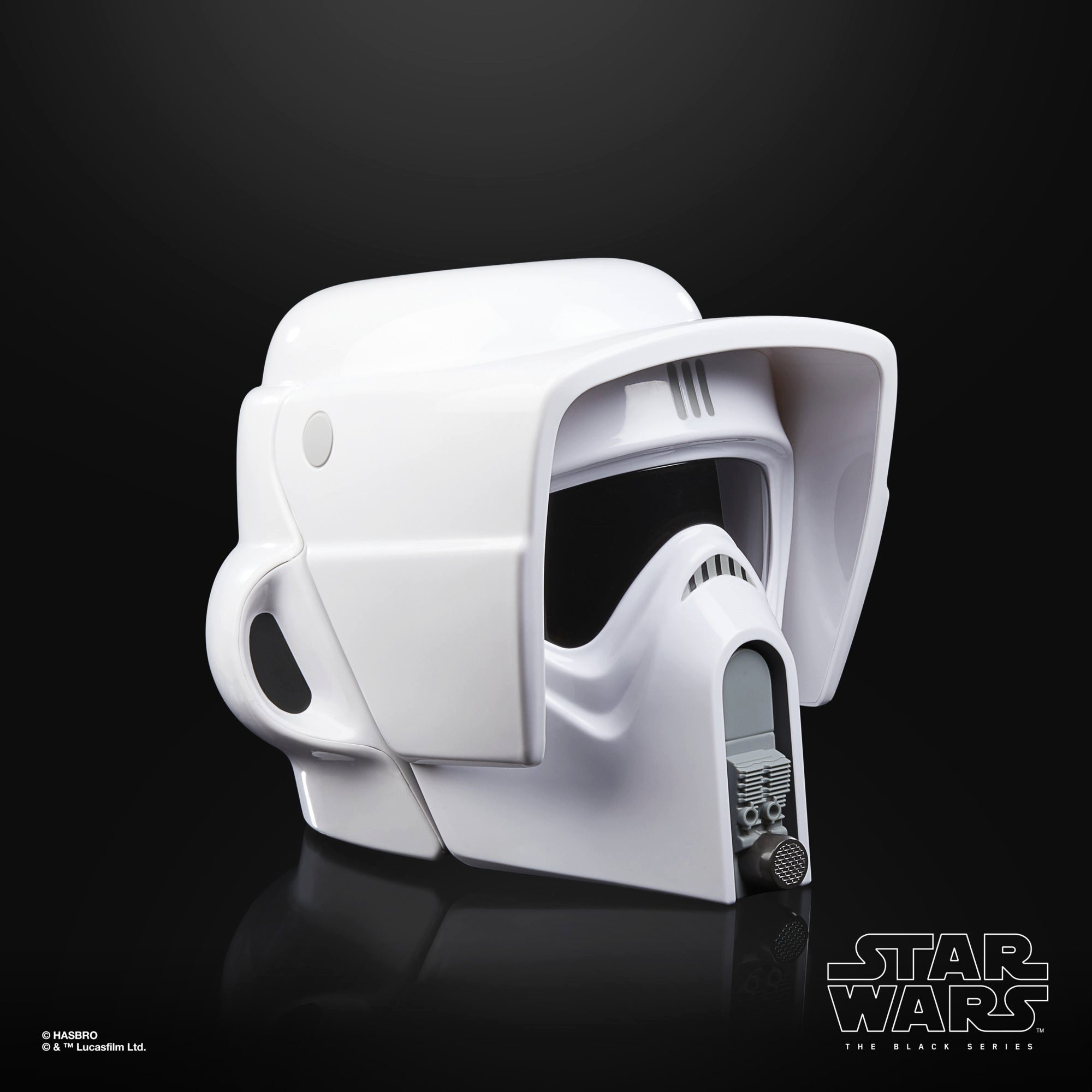 Hasbro Pulse STAR WARS The Black Series Scout Trooper Premium Helmet