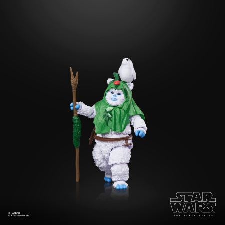 Hasbro Pulse STAR WARS The Black Series Ewok (Holiday Edition) Figure