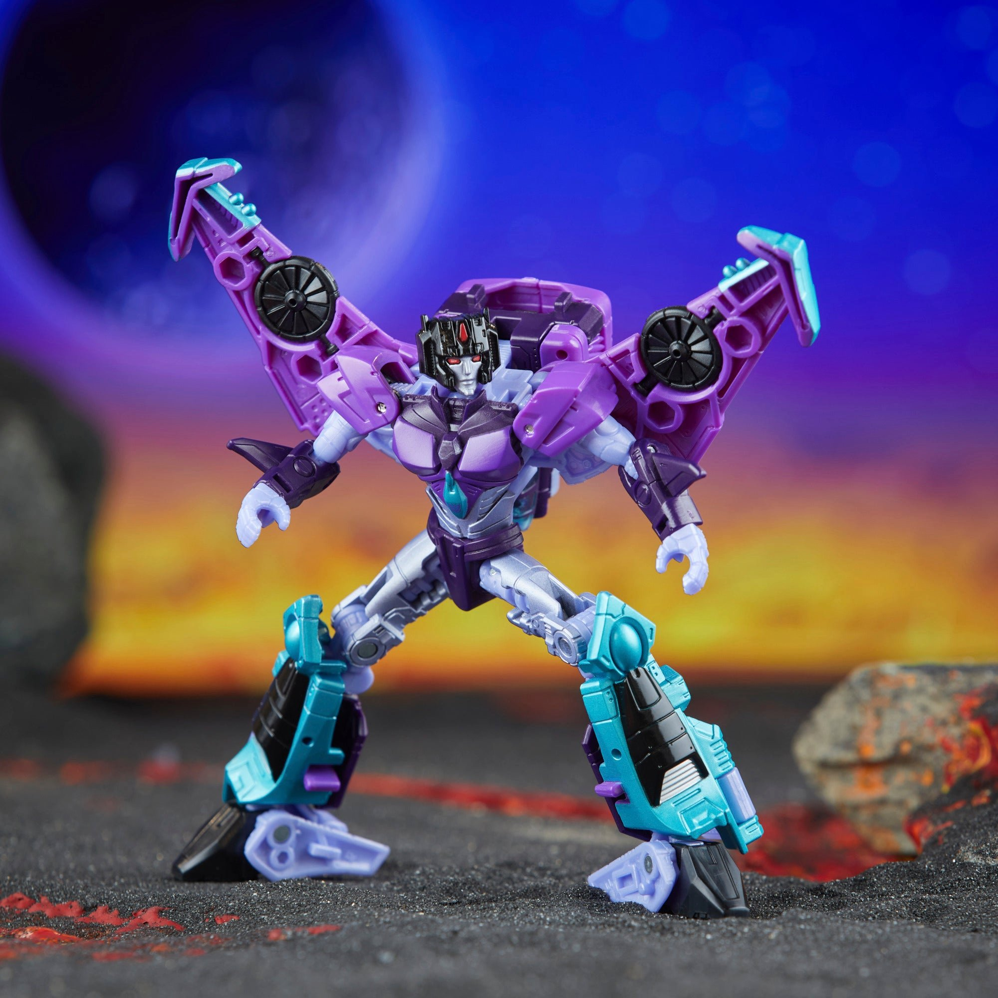 Hasbro Pulse Transformers Legacy United Deluxe Class Cyberverse Universe Slipstream