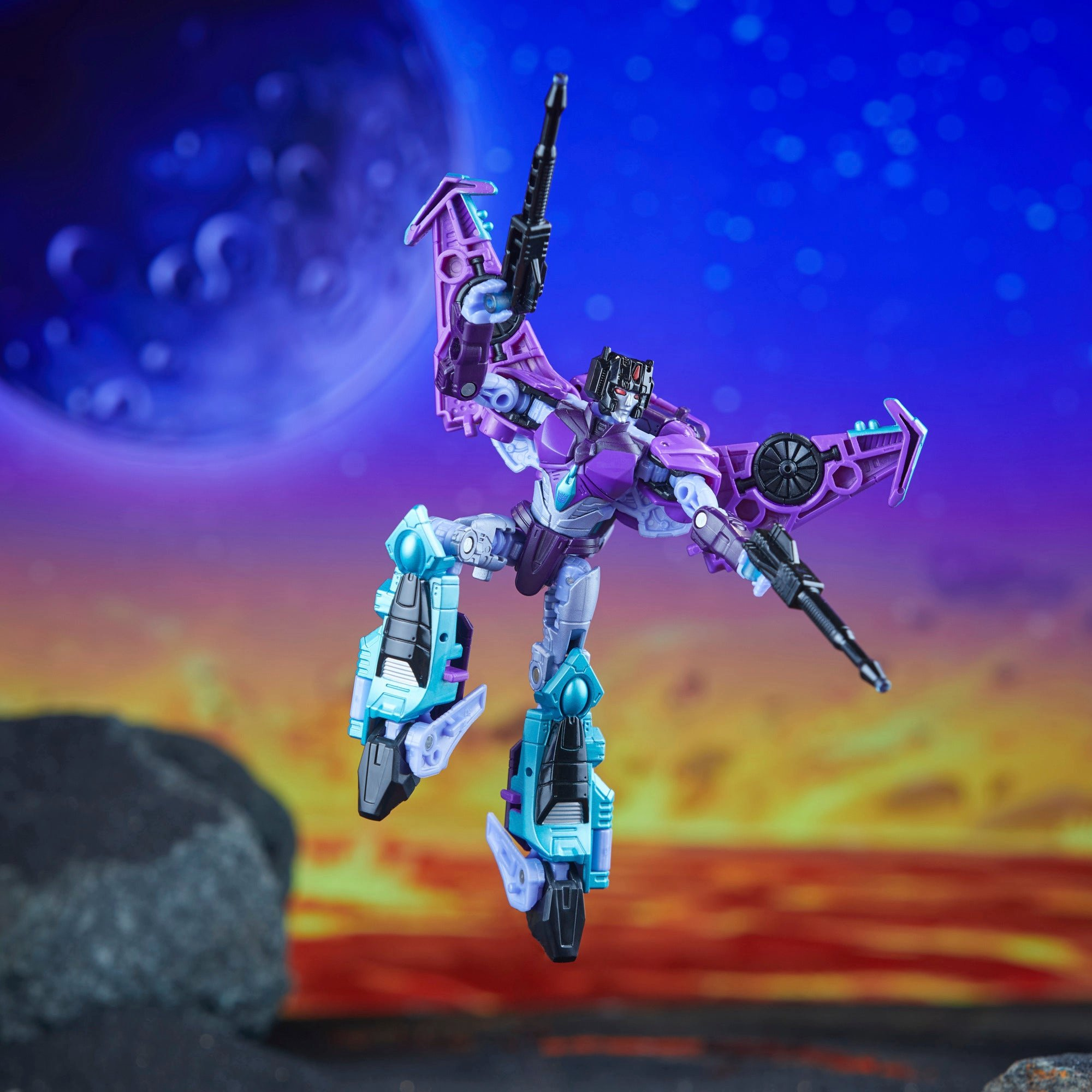 Hasbro Pulse Transformers Legacy United Deluxe Class Cyberverse Universe Slipstream