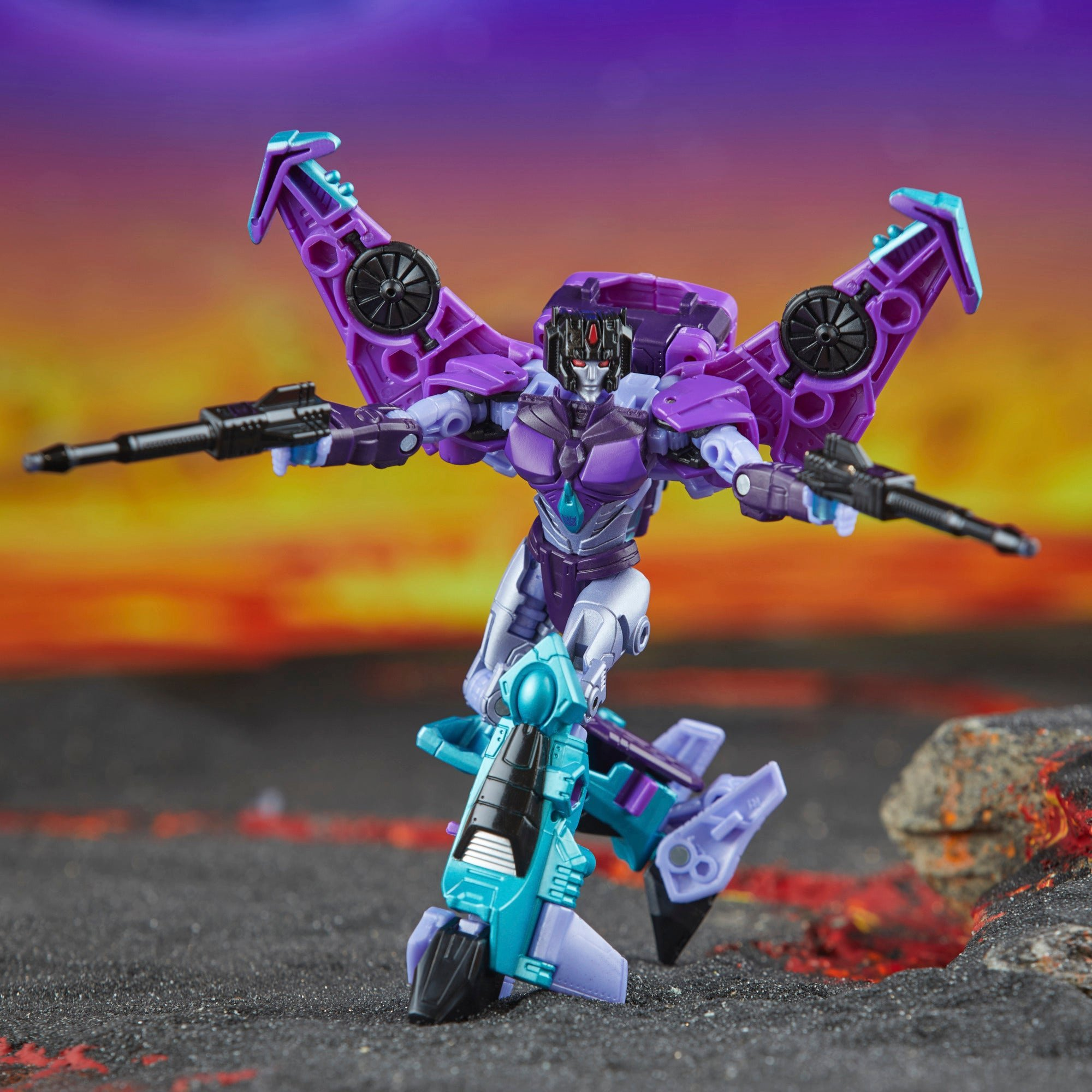 Hasbro Pulse Transformers Legacy United Deluxe Class Cyberverse Universe Slipstream