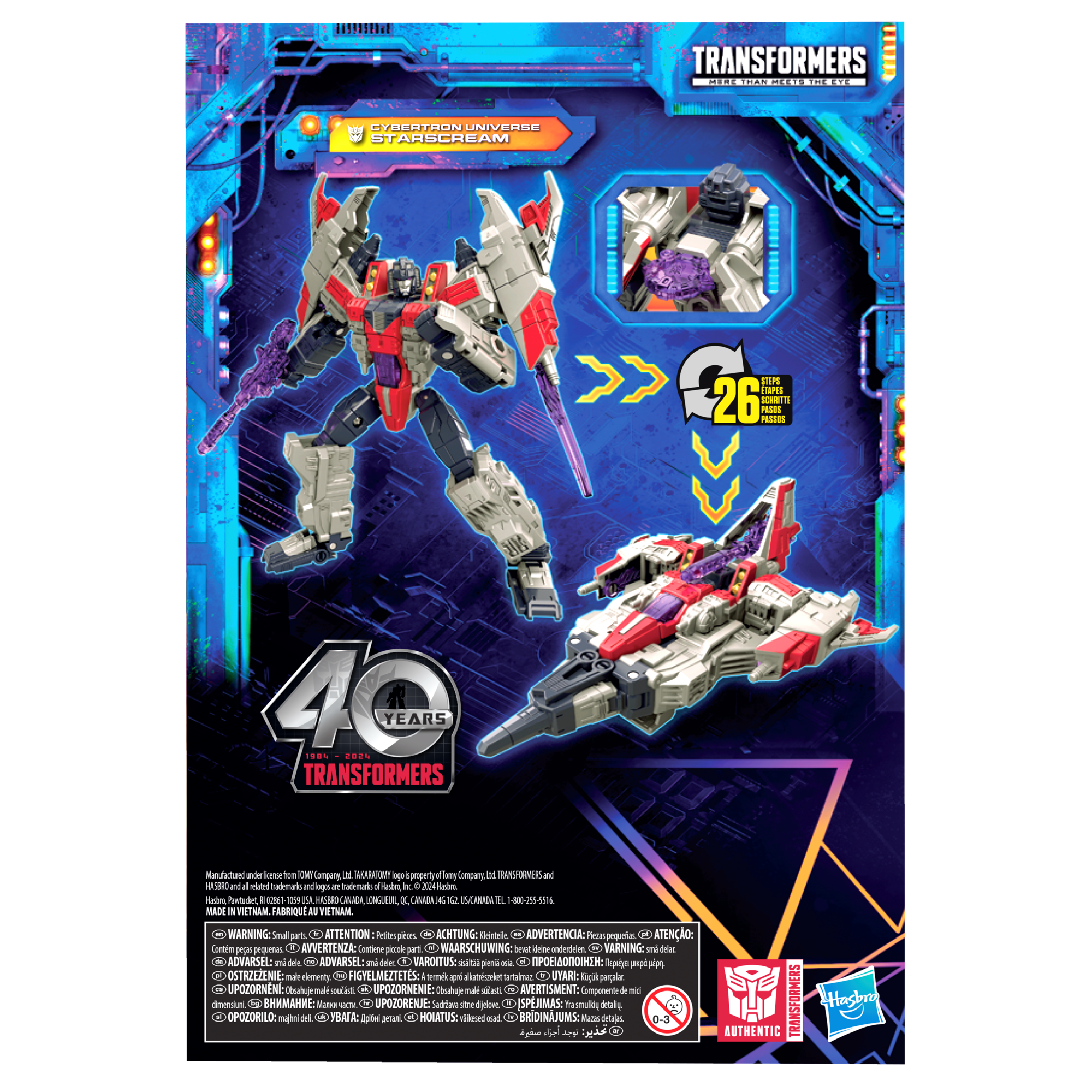 Hasbro Pulse Transformers Legacy United Voyager Class Cybertron Universe Starscream