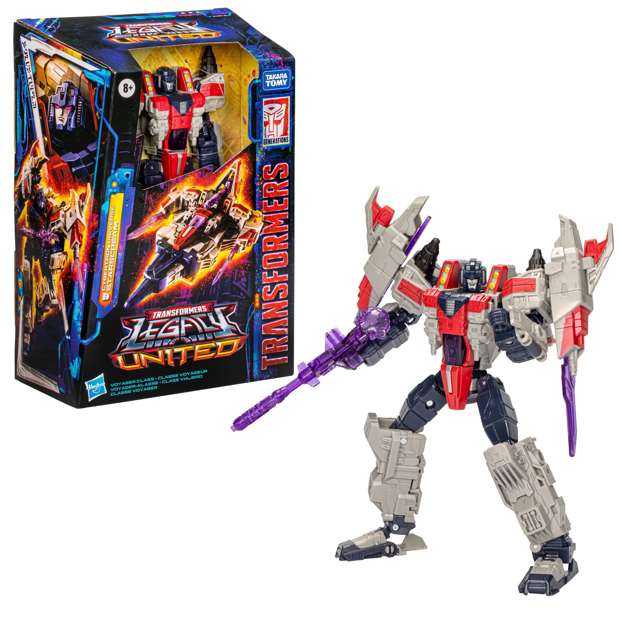 Hasbro Pulse Transformers Legacy United Voyager Class Cybertron Universe Starscream
