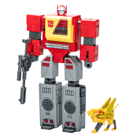 Hasbro Pulse Transformers Retro 40th Anniversary Autobot Blaster & Steeljaw