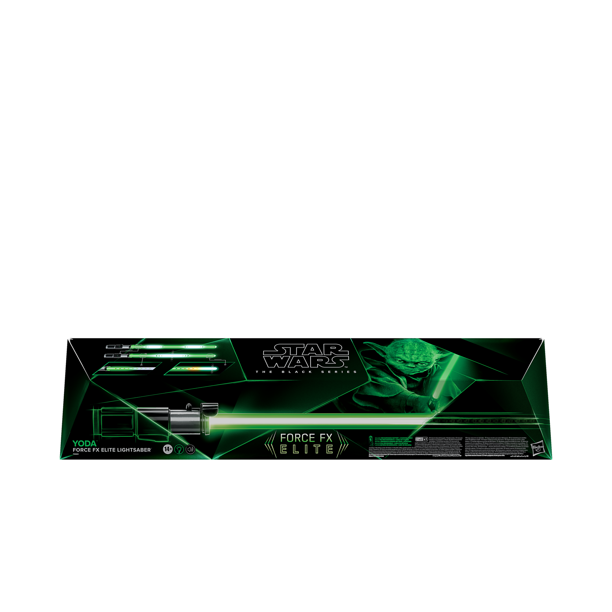 Hasbro Pulse STAR WARS The Black Series Yoda Force FX Elite Lightsaber