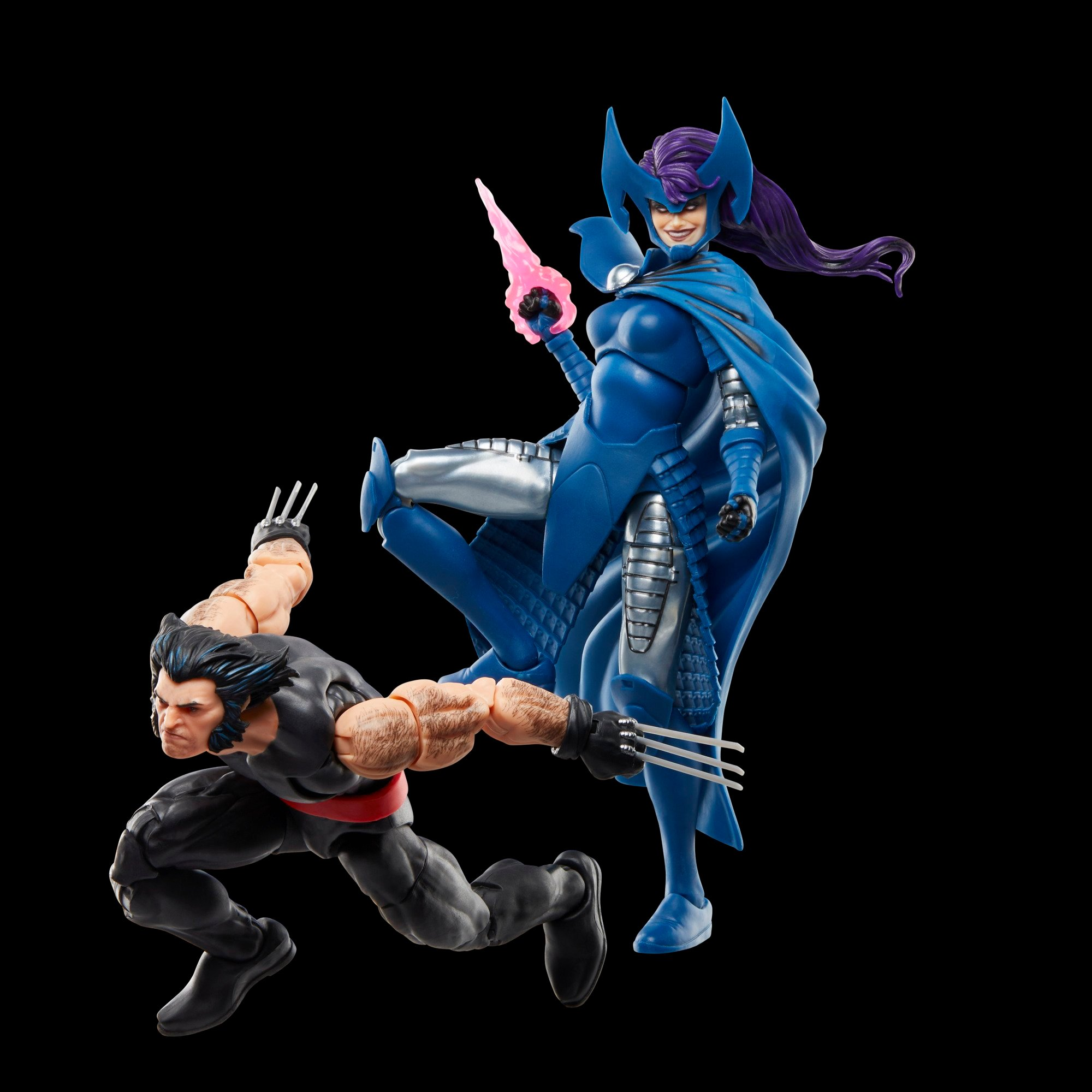 Hasbro Pulse Marvel Legends Series Wolverine and Psylocke