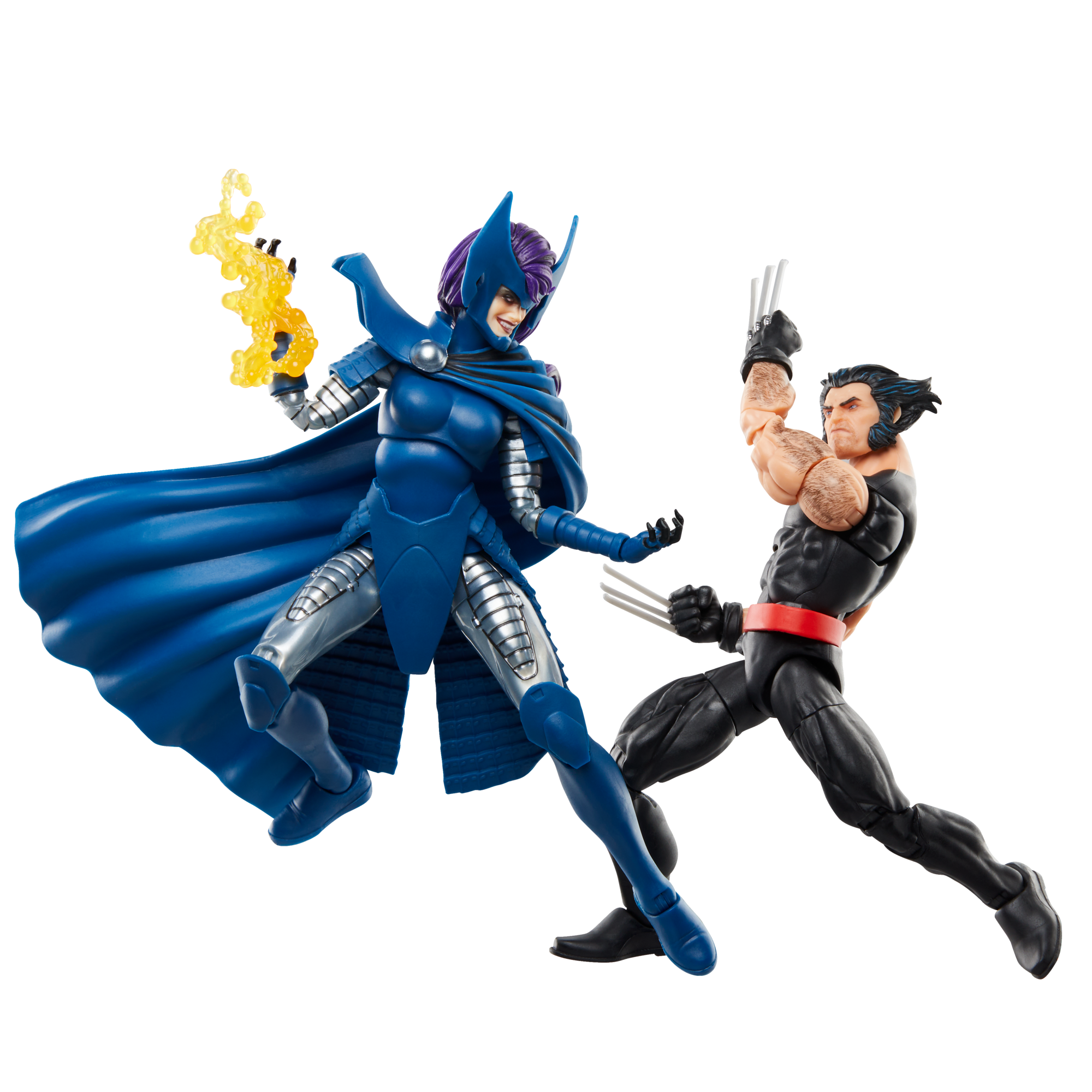 Hasbro Pulse Marvel Legends Series Wolverine and Psylocke