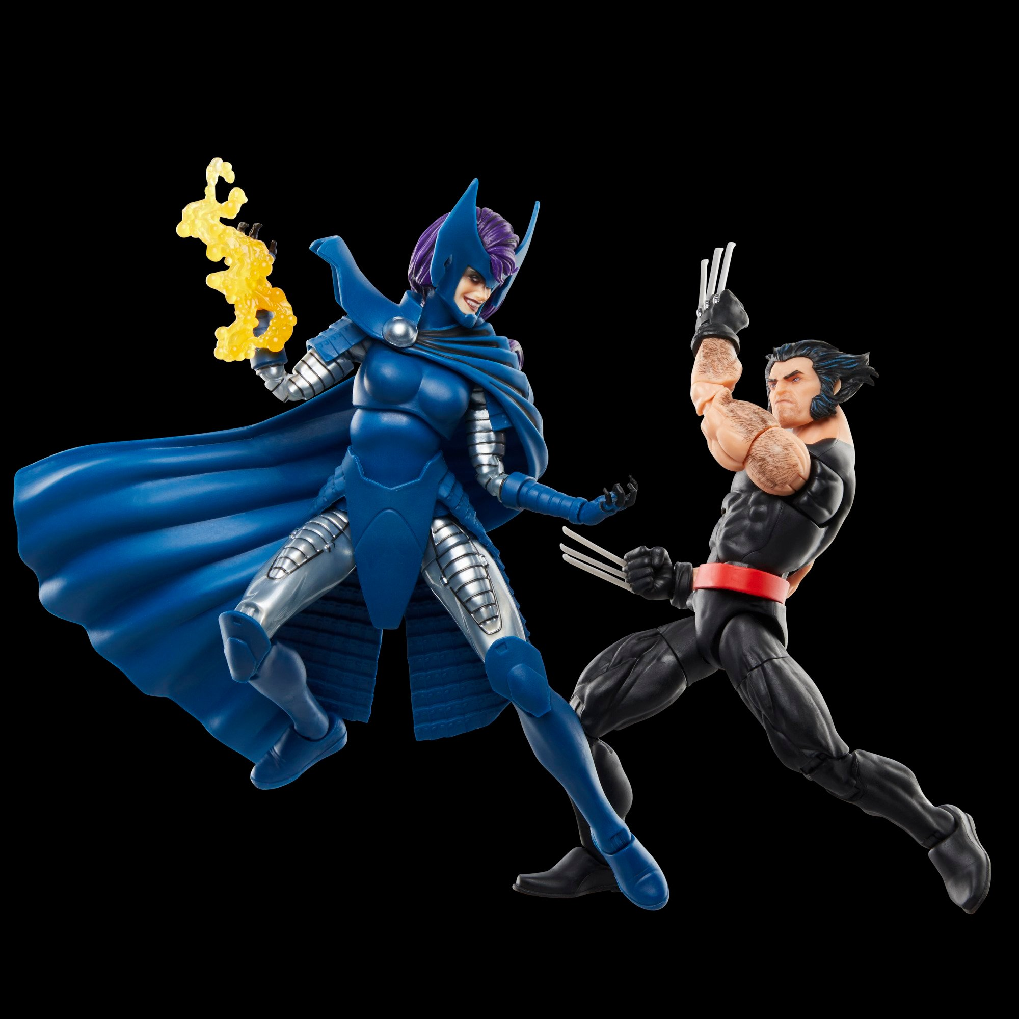 Hasbro Pulse Marvel Legends Series Wolverine and Psylocke