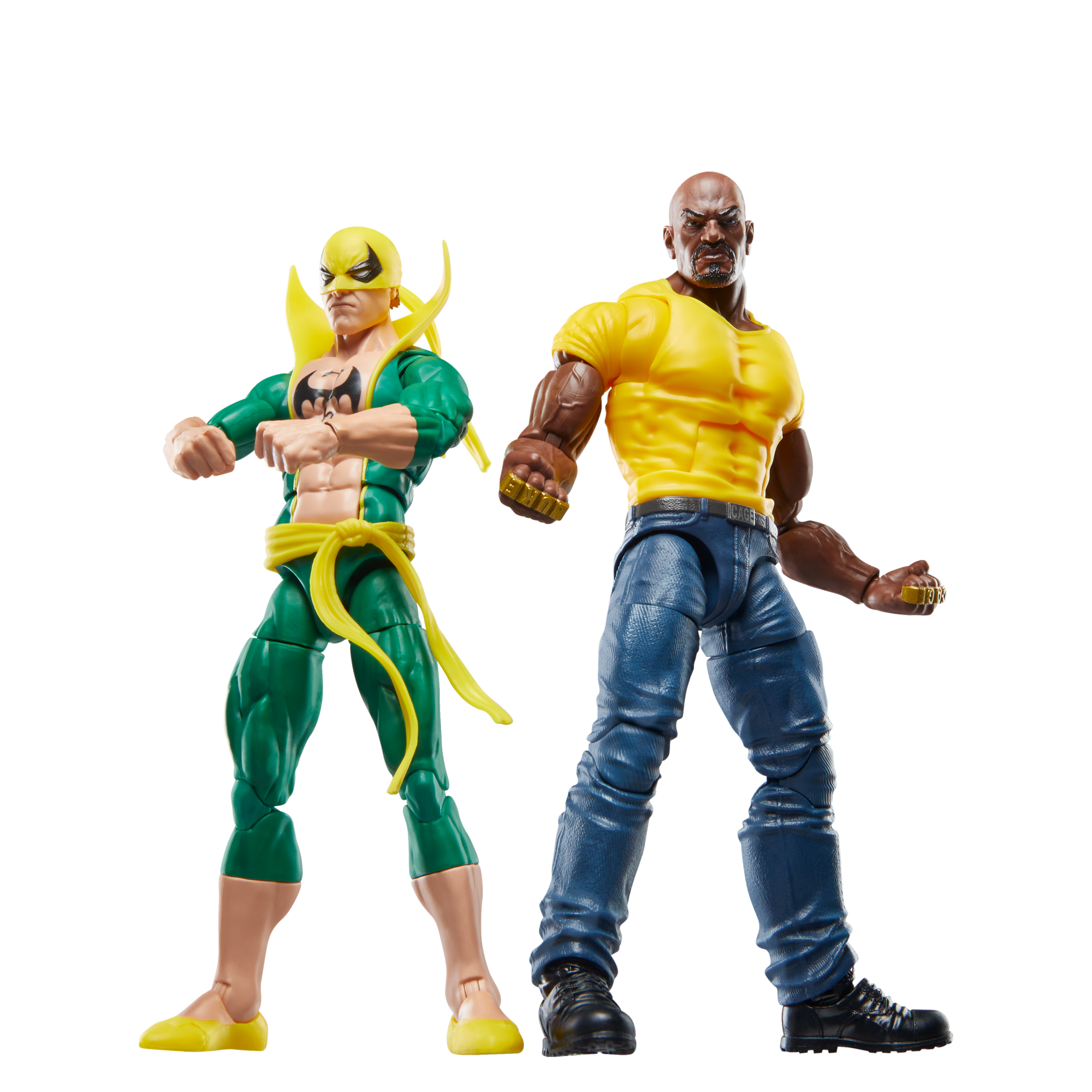 Hasbro Pulse Marvel Legends Series Iron Fist and Luke Cage