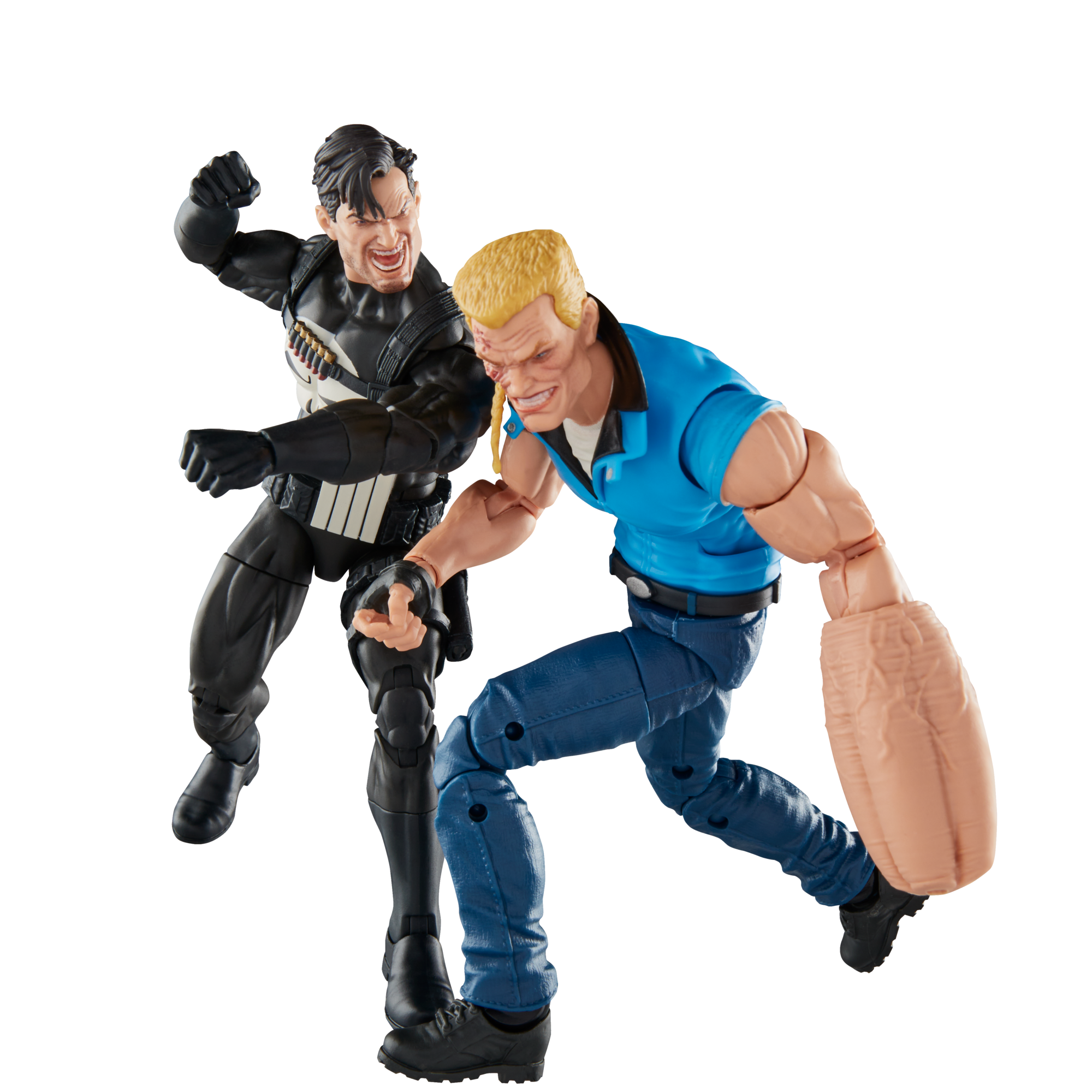 Hasbro Pulse Marvel Legends Series Punisher and Bushwacker