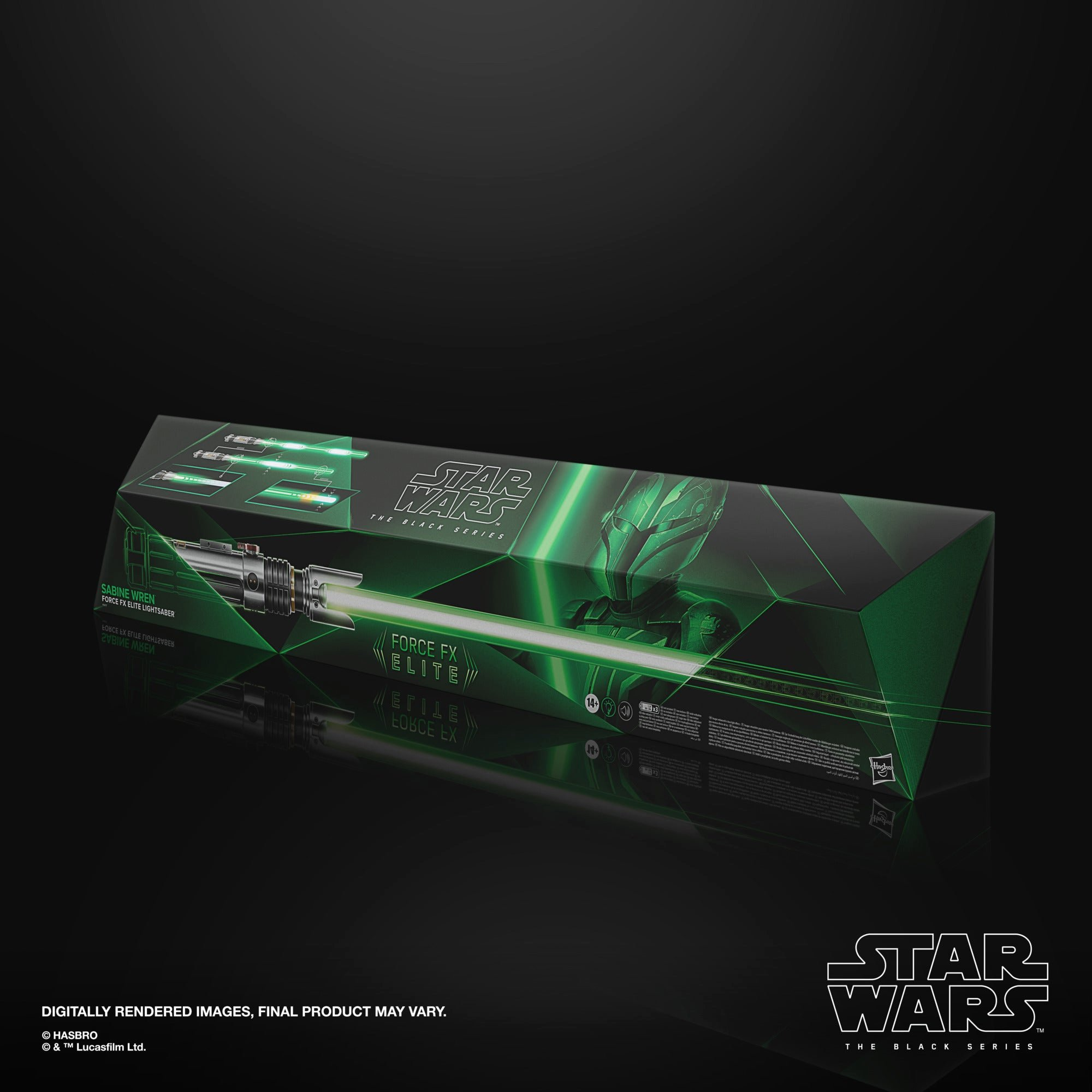 Hasbro Pulse STAR WARS The Black Series Force FX Elite Sabine Wren Lightsaber