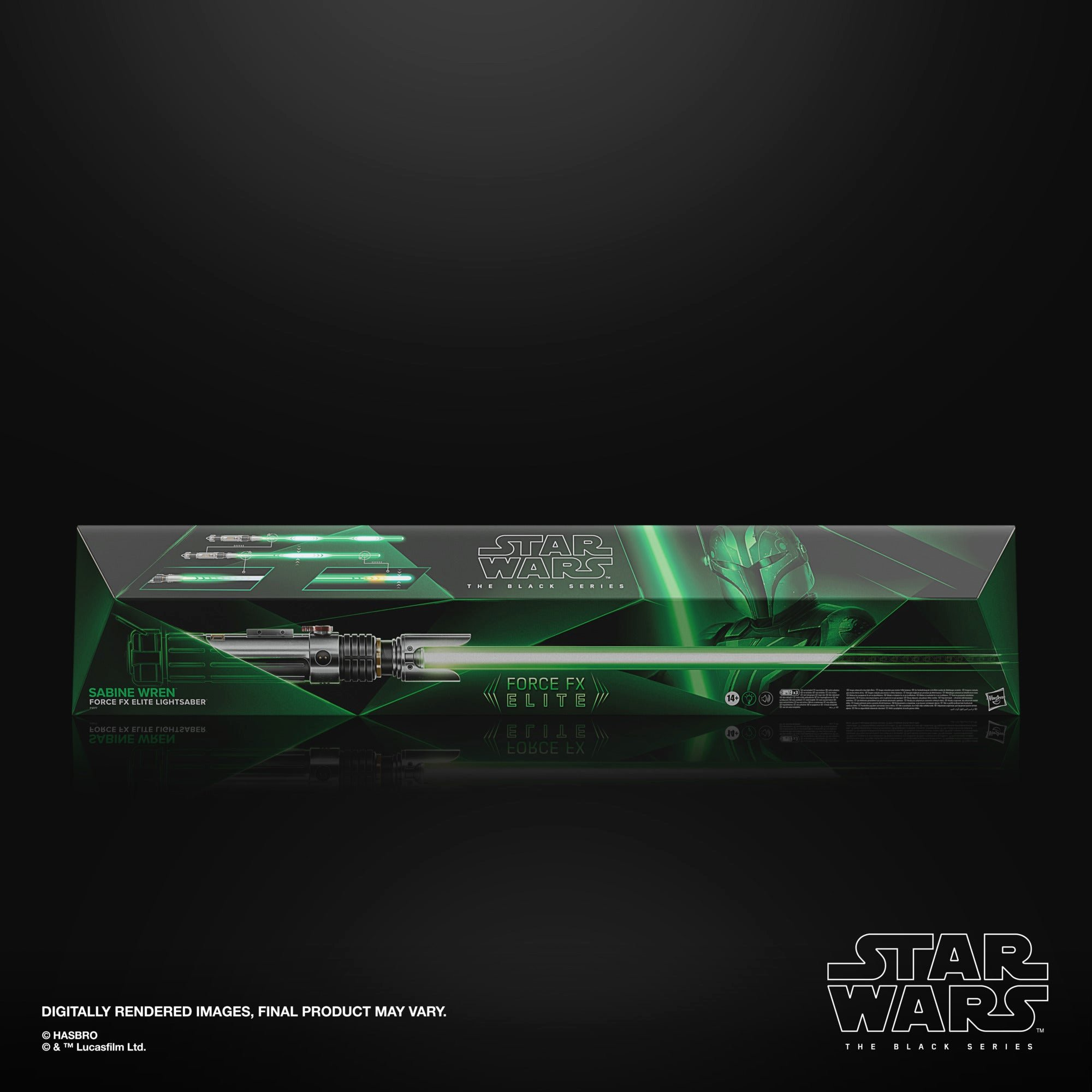 Hasbro Pulse STAR WARS The Black Series Force FX Elite Sabine Wren Lightsaber