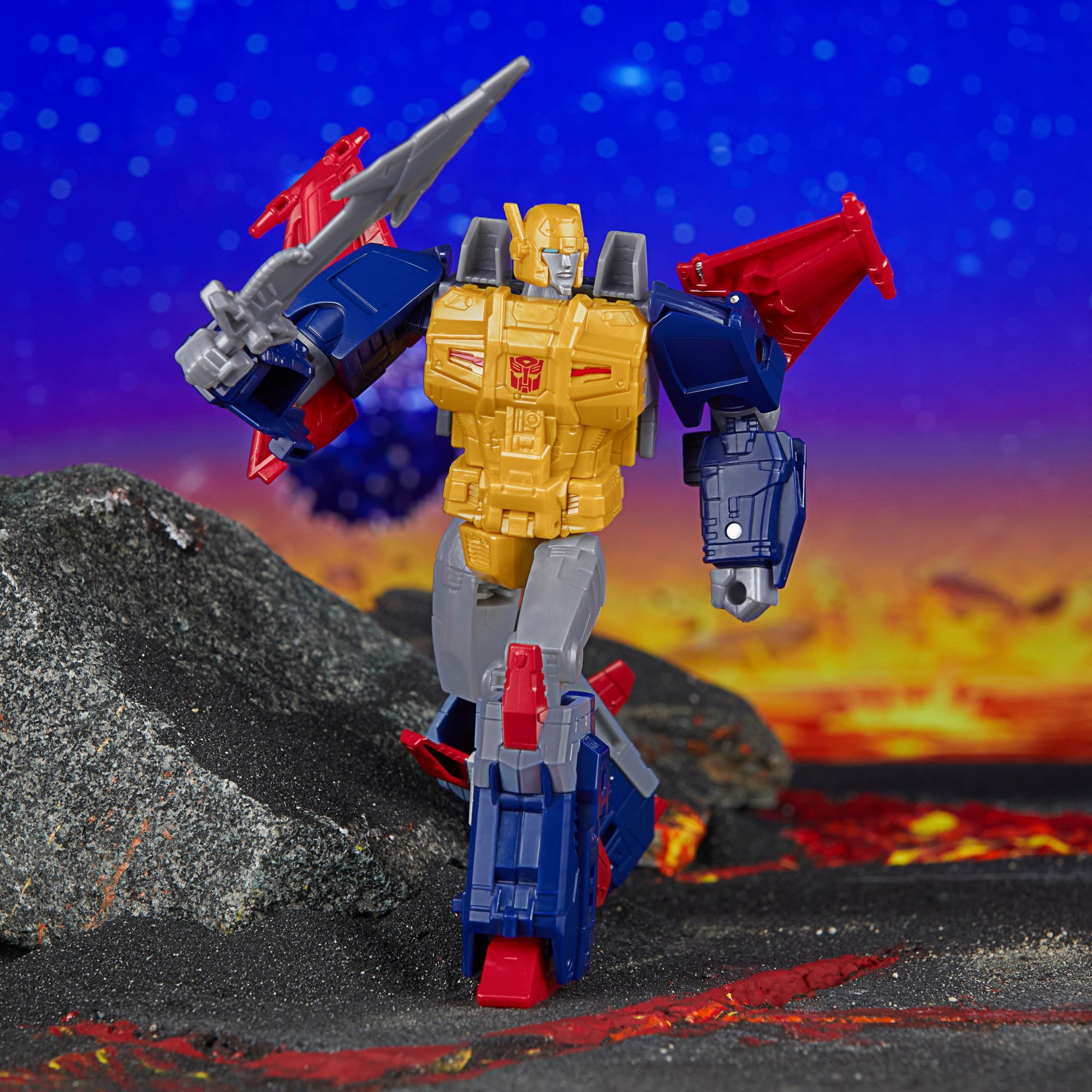 Hasbro Pulse Transformers Legacy United Voyager Class Super-God Masterforce Metalhawk