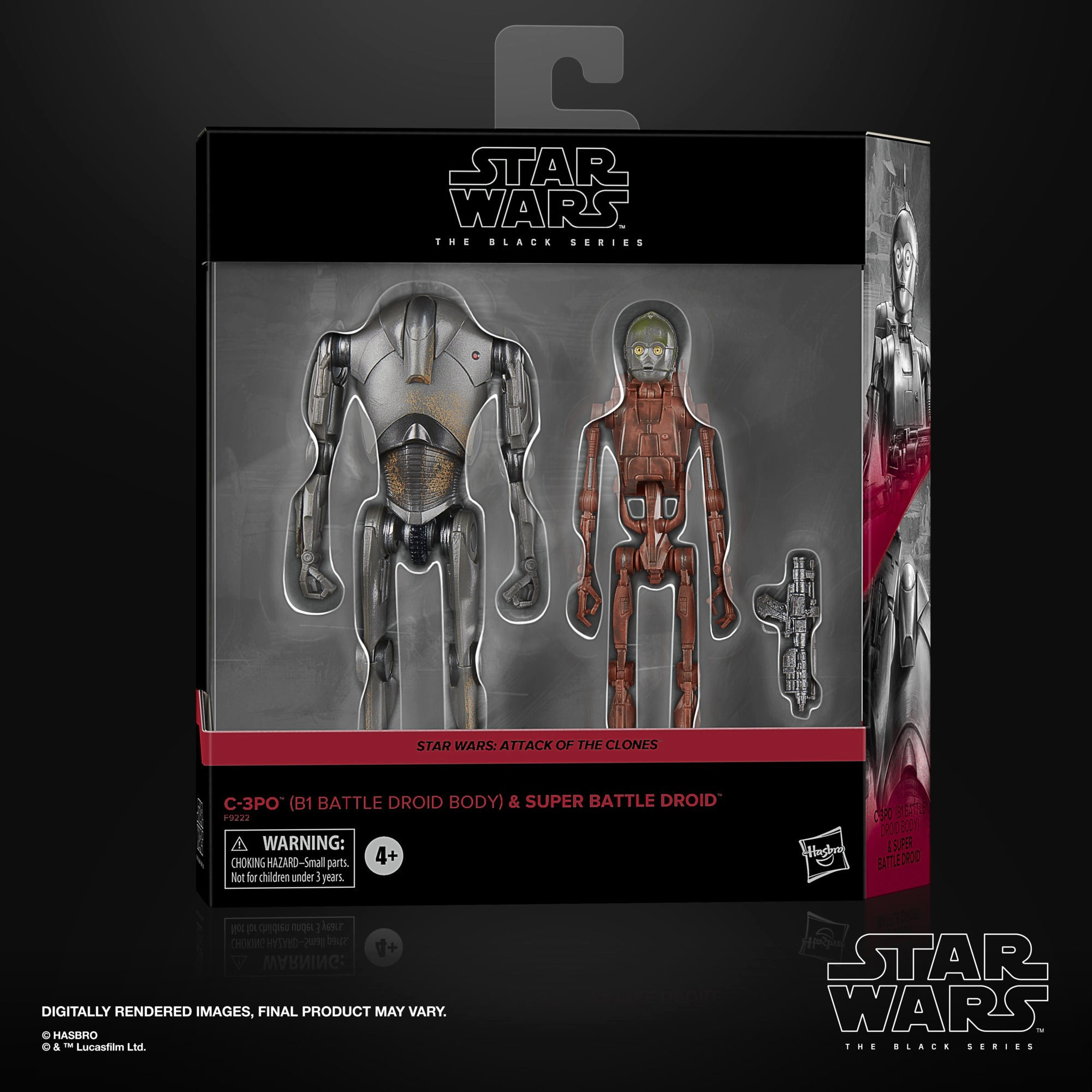 Hasbro Pulse STAR WARS The Black Series Star Wars: Attack of the Clones 2-Pack