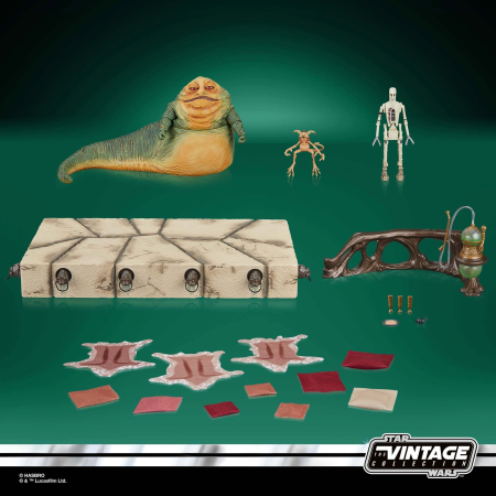Hasbro Pulse Star Wars The Vintage Collection Jabba the Hutt Set