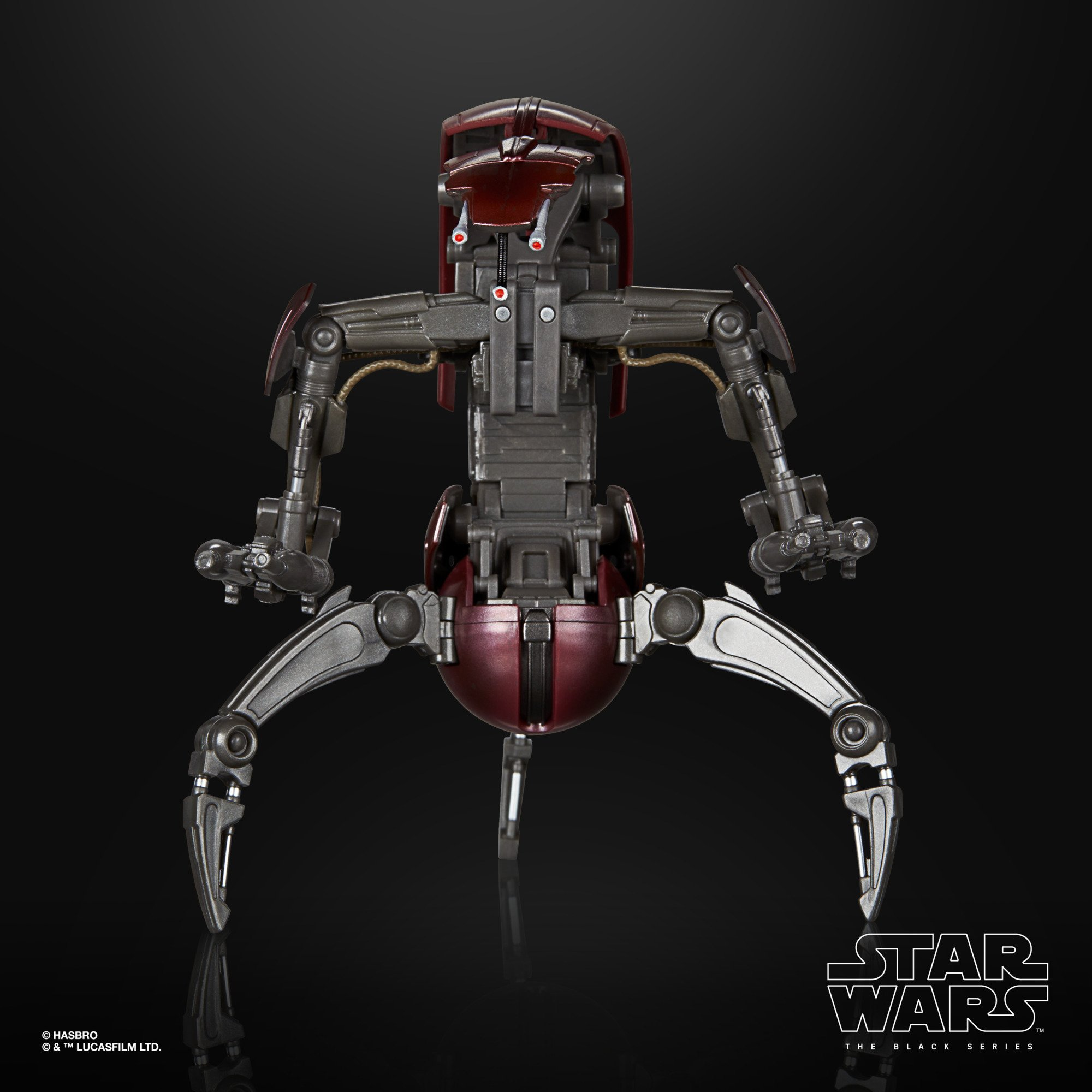 Hasbro Pulse STAR WARS The Black Series Droideka Destroyer Droid