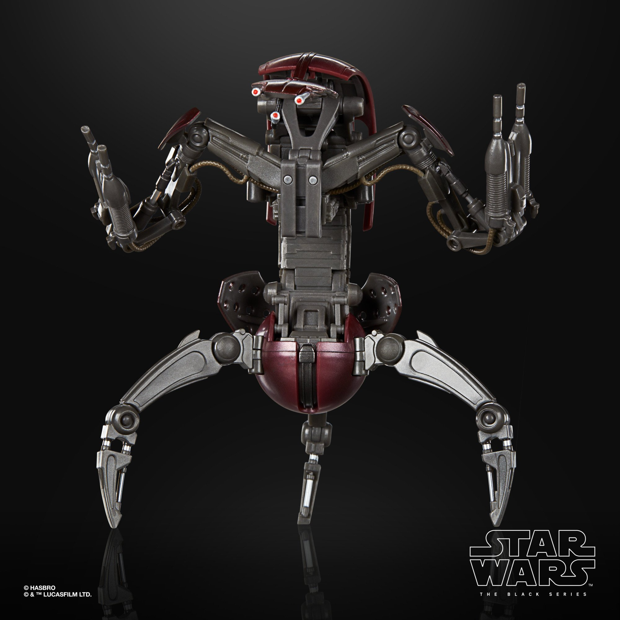 Hasbro Pulse STAR WARS The Black Series Droideka Destroyer Droid