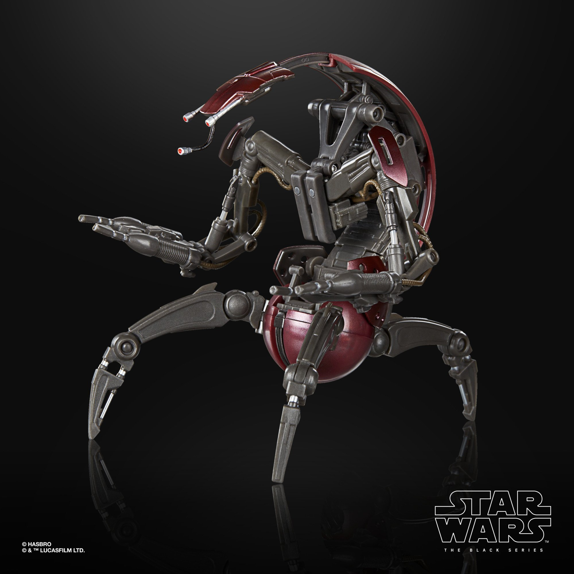 Hasbro Pulse STAR WARS The Black Series Droideka Destroyer Droid