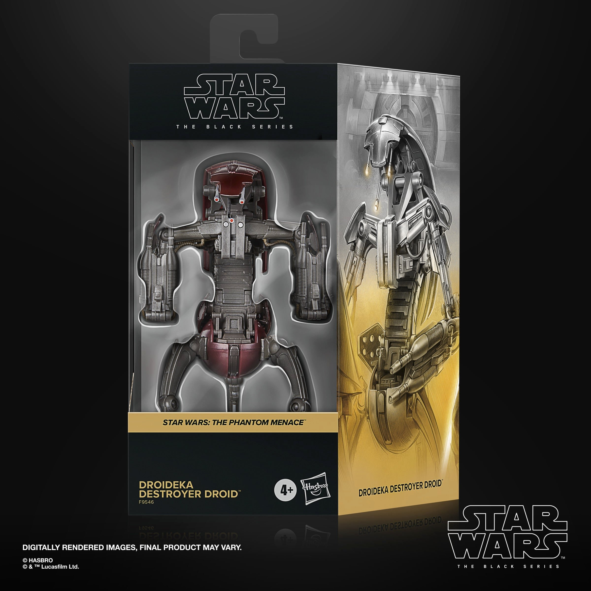 Hasbro Pulse STAR WARS The Black Series Droideka Destroyer Droid