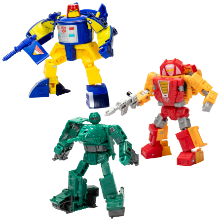 Hasbro Pulse Transformers Generations Selects Legacy United Go-Bots Guardians 3 Pack