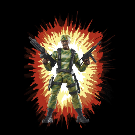 Hasbro Pulse G.I. Joe Classified Series Retro Cardback Sgt. Stalker