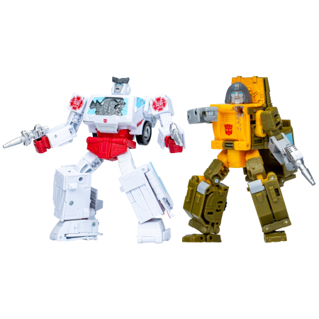 Hasbro Pulse Transformers Studio Series Deluxe The Transformers: The Movie Brawn & Autobot Ratchet