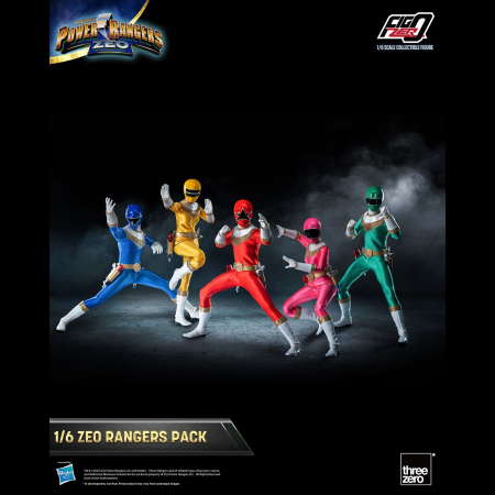 Hasbro Pulse Power Rangers FigZero 1/6 Zeo Rangers Pack