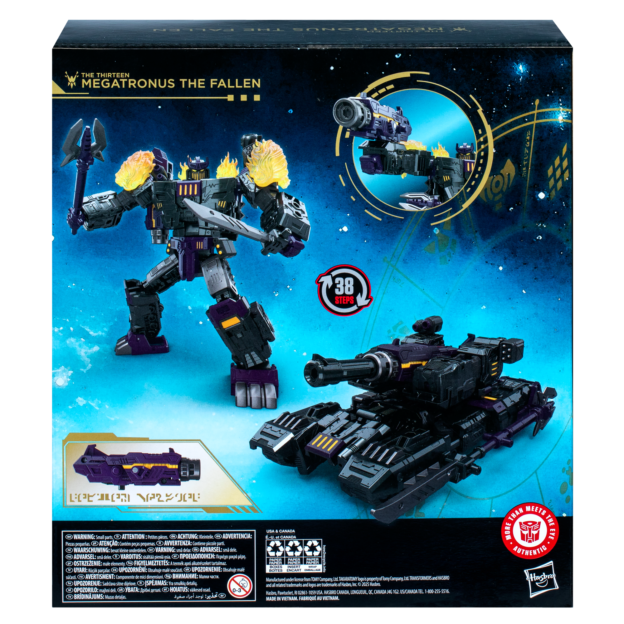 Hasbro Pulse Transformers Age of the Primes Leader Class The Thirteen Megatronus the Fallen