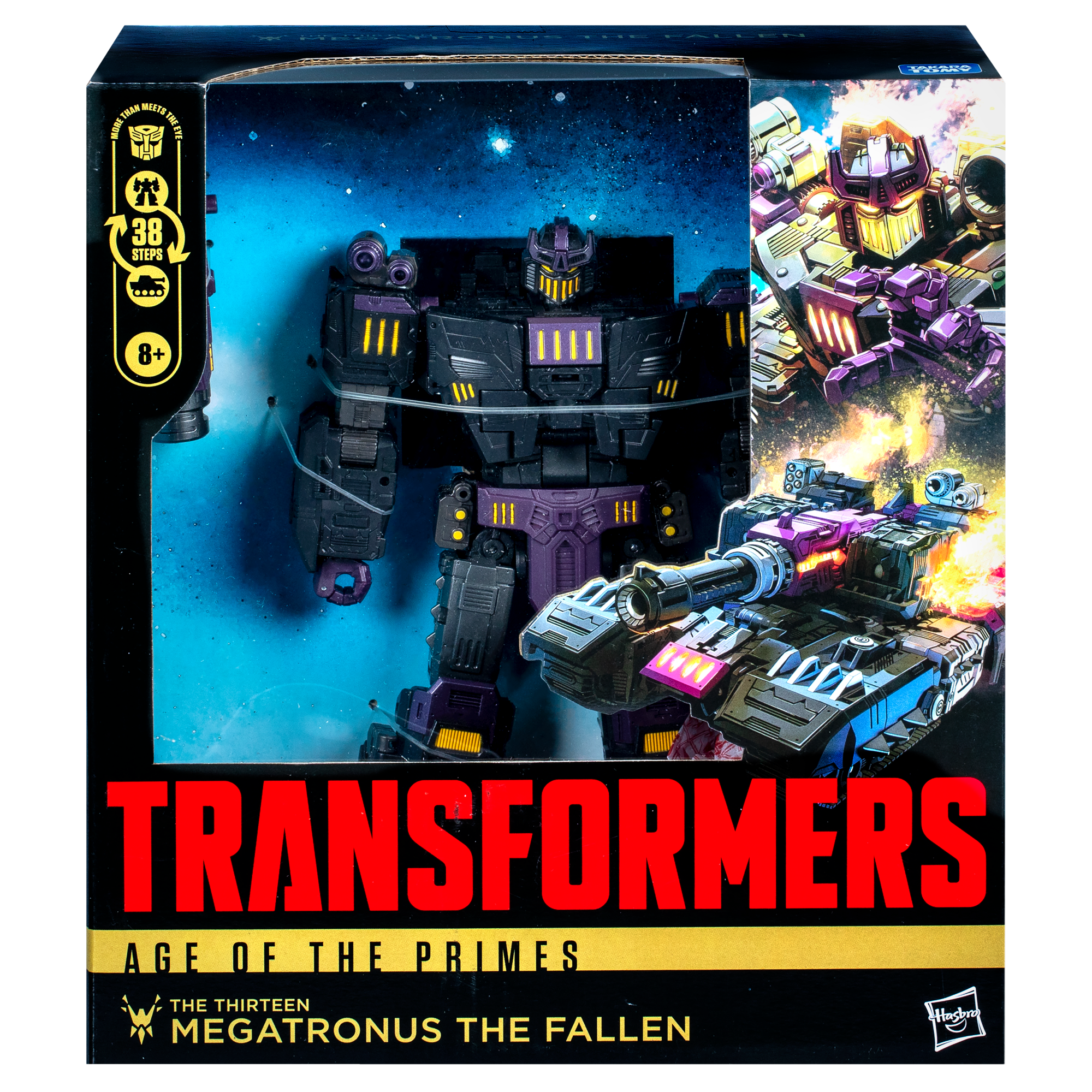 Hasbro Pulse Transformers Age of the Primes Leader Class The Thirteen Megatronus the Fallen
