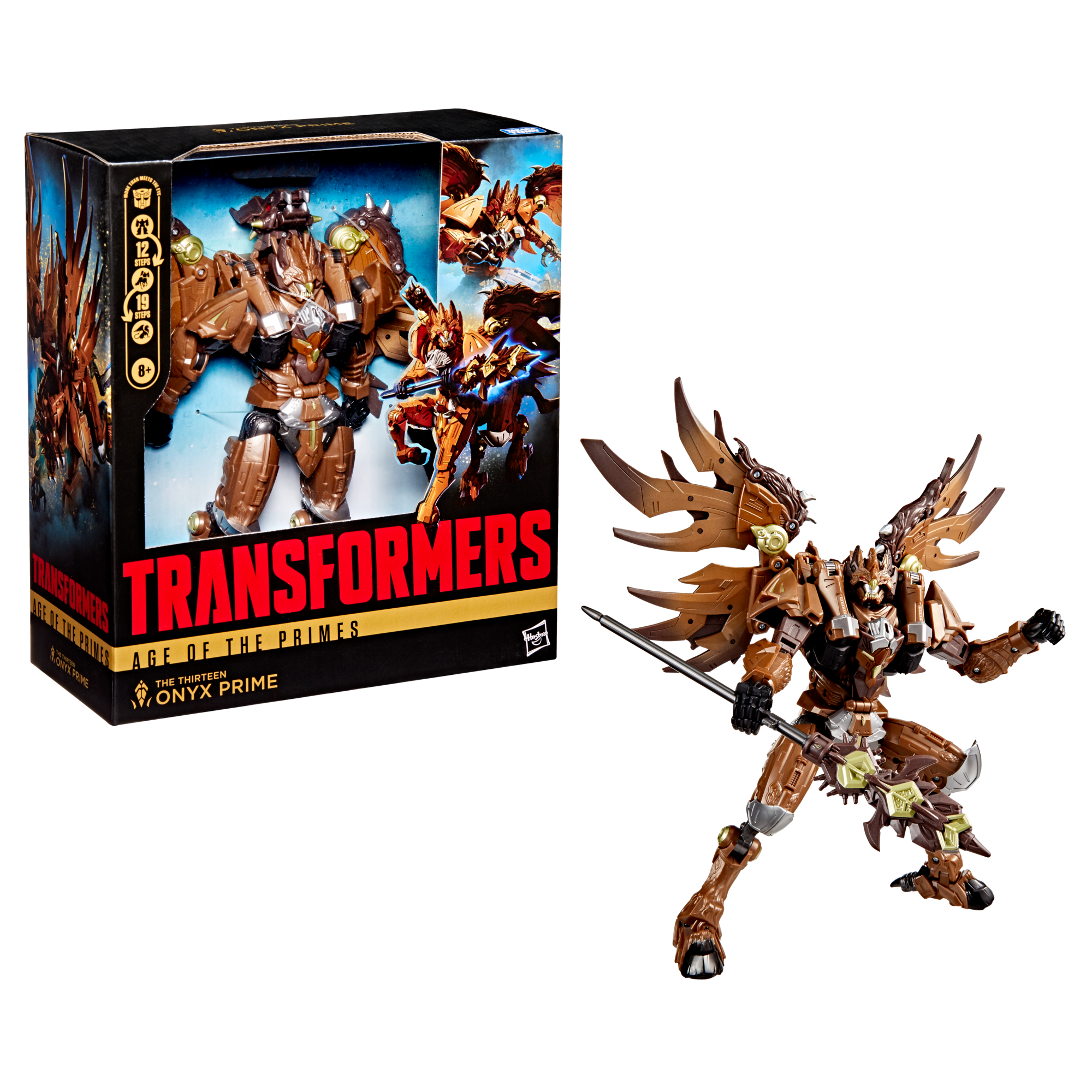 Hasbro Pulse Transformers Age of the Primes Leader Class The Thirteen Onyx Prime