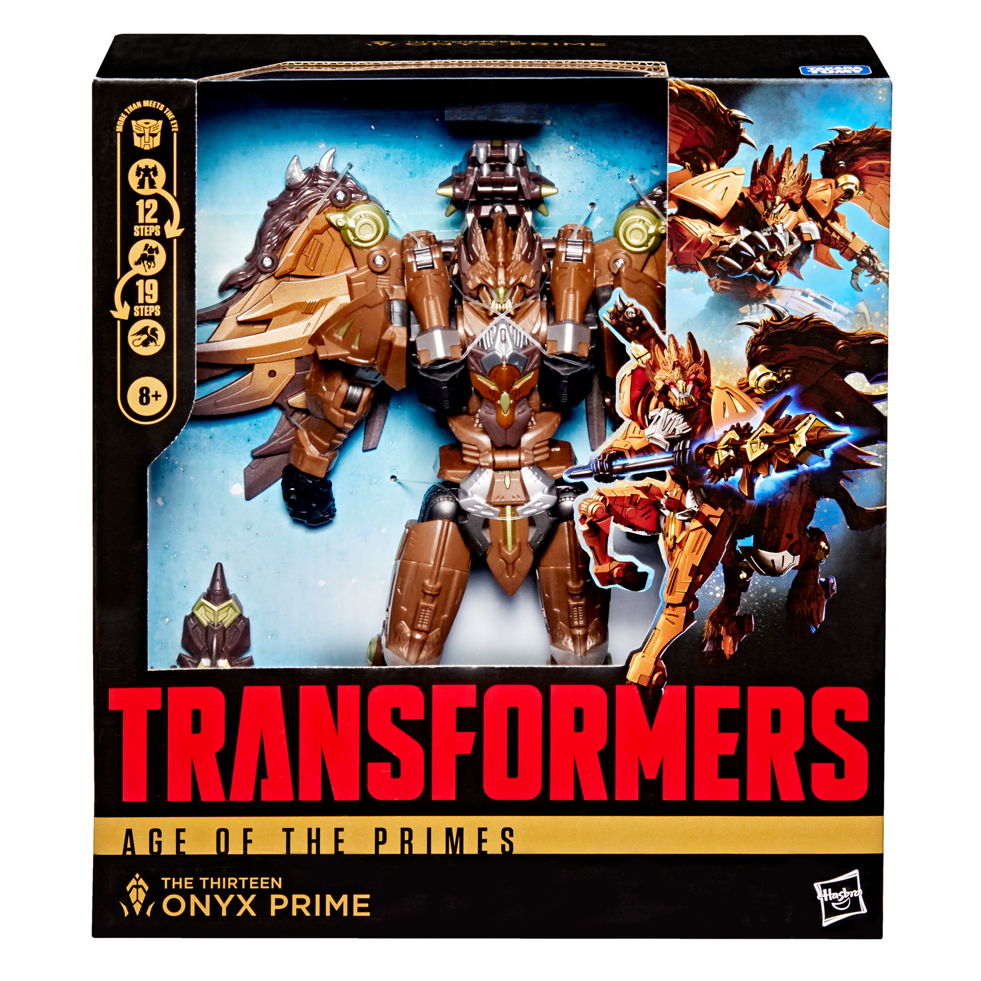 Hasbro Pulse Transformers Age of the Primes Leader Class The Thirteen Onyx Prime
