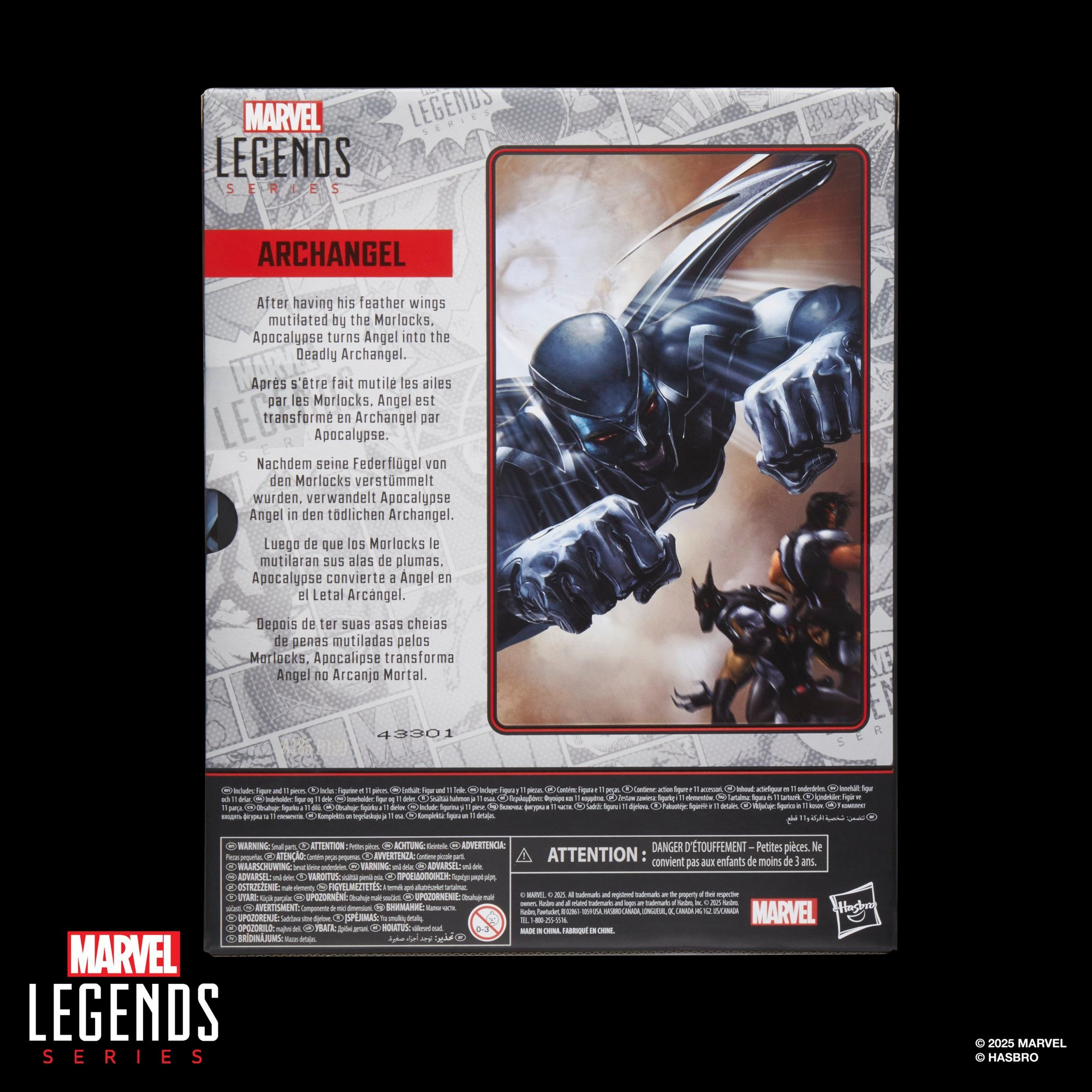 Hasbro Pulse Marvel Legends Series X-Force Archangel