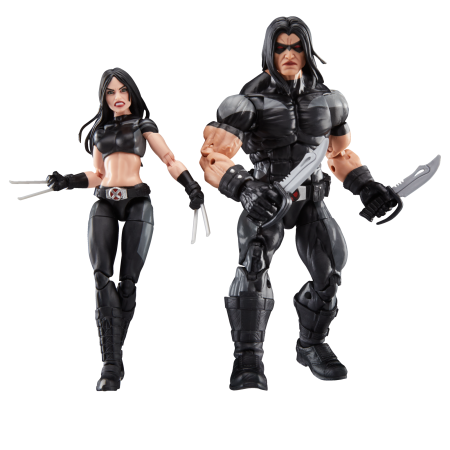 Hasbro Pulse Marvel Legends Series X-Force X-23 & Warpath