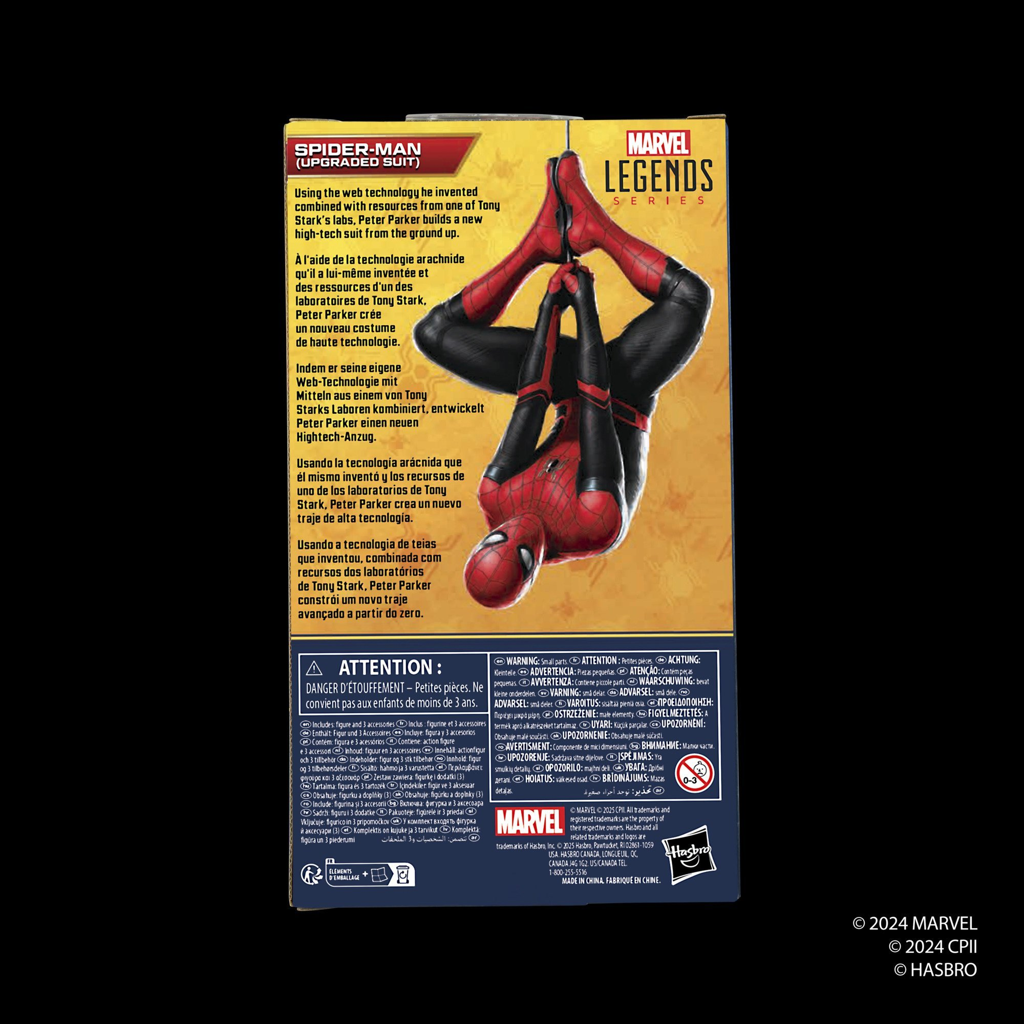 Hasbro Pulse Marvel Legends Series Spider-Man (Upgraded Suit)