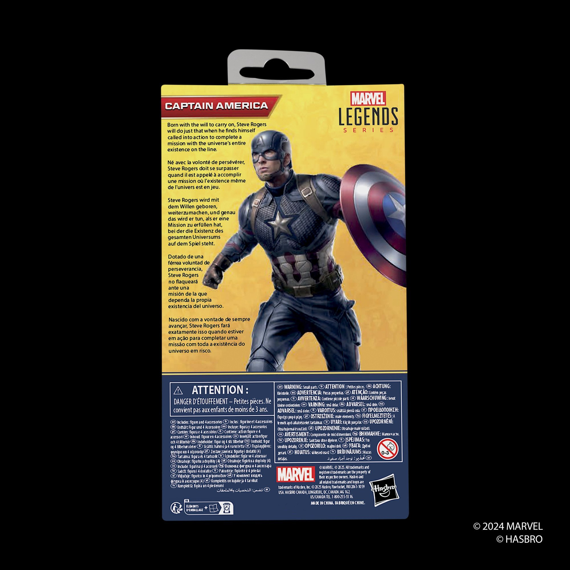 Hasbro Pulse Marvel Legends Series Captain America Action Figure