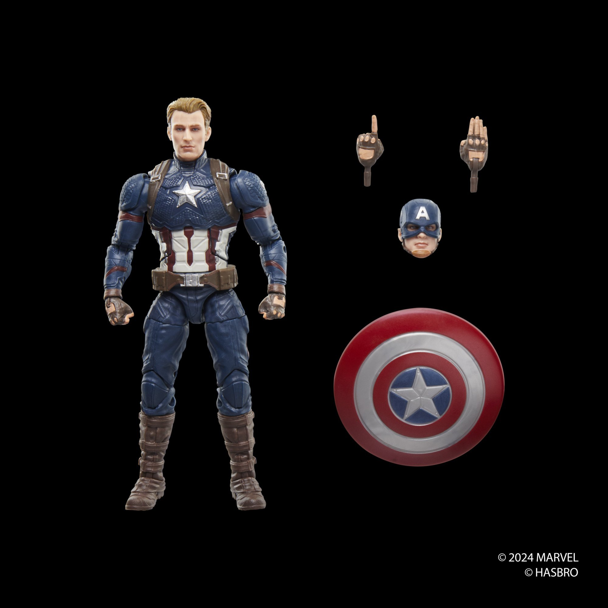 Hasbro Pulse Marvel Legends Series Captain America Action Figure