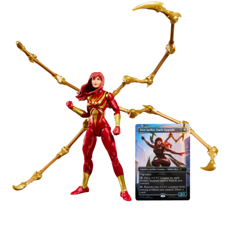 Hasbro Pulse Marvel Legends Series Magic: The Gathering Mary Jane Watson (Iron Spider)