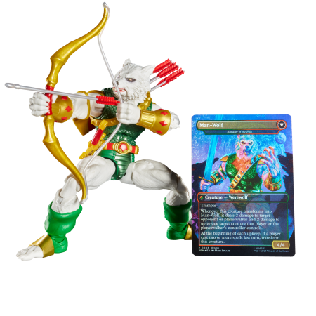 Hasbro Pulse Marvel Legends Series Magic: The Gathering Man-Wolf