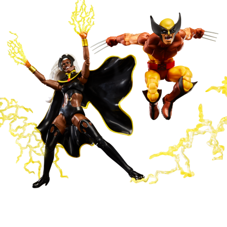 Hasbro Pulse Marvel Legends Series Wolverine and Storm