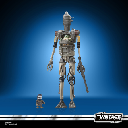 Hasbro Pulse STAR WARS The Vintage Collection IG-12, Grogu & Anzellan