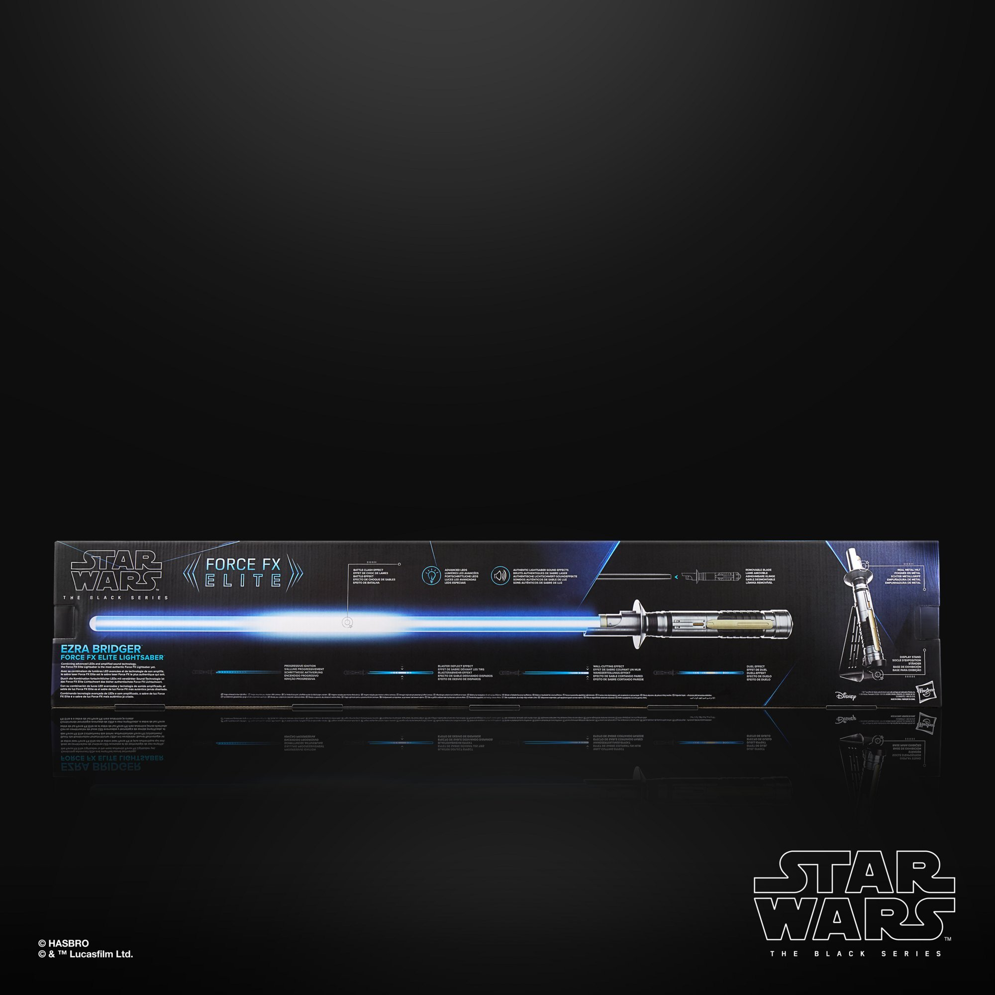 Hasbro Pulse Star Wars The Black Series Force FX Elite Ezra Bridger Lightsaber