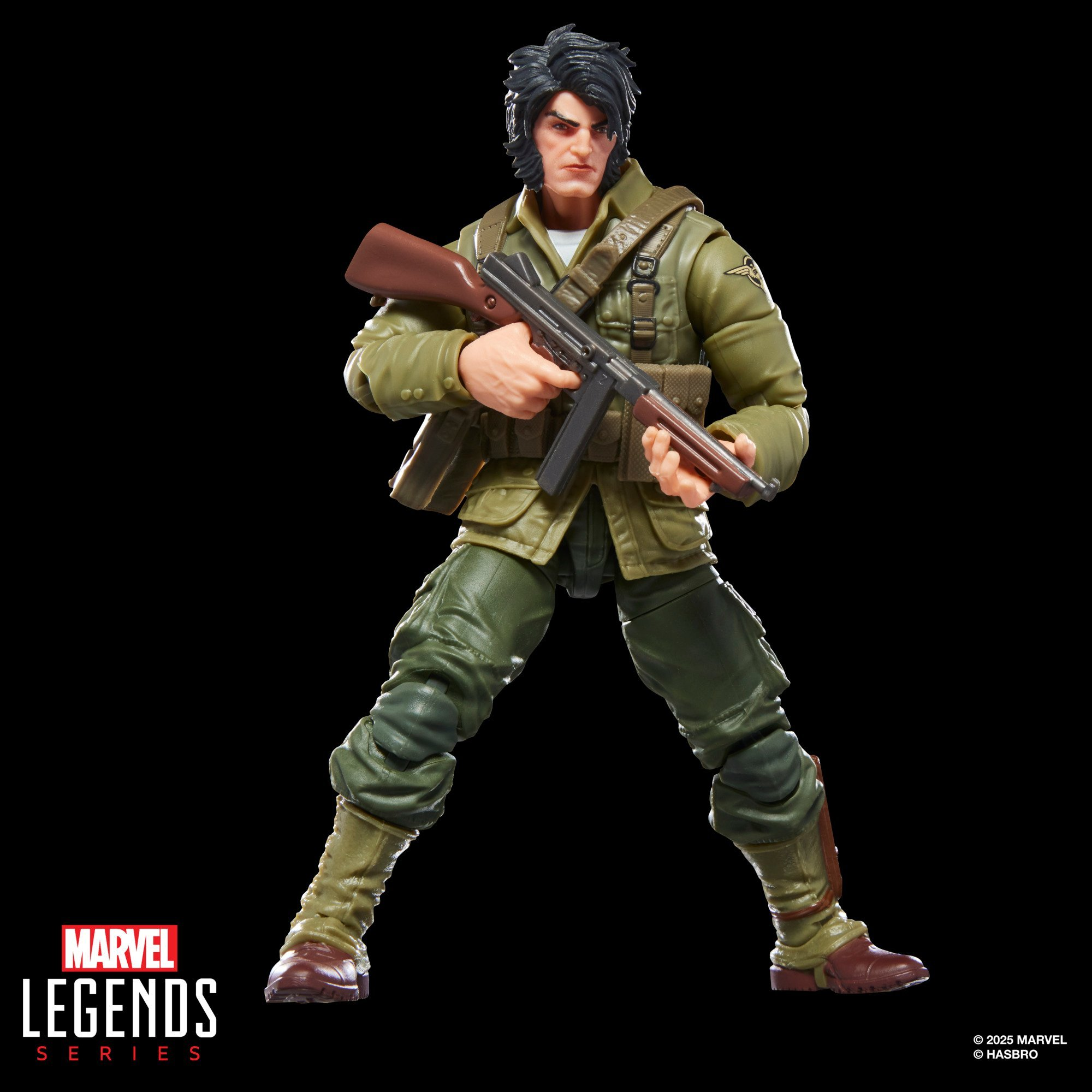 Hasbro Pulse Marvel Legends Series Wolverine (WWII Logan)