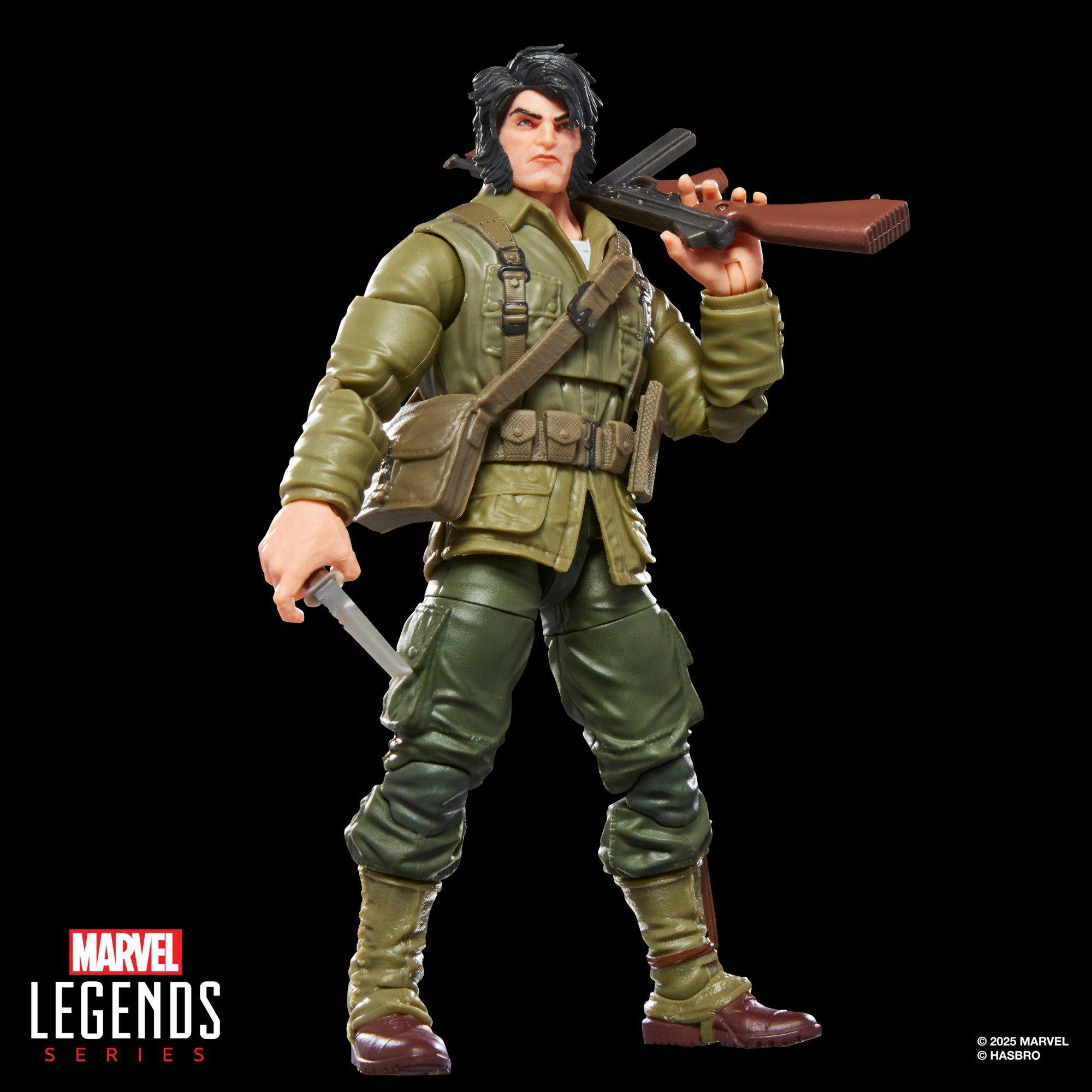 Hasbro Pulse Marvel Legends Series Wolverine (WWII Logan)